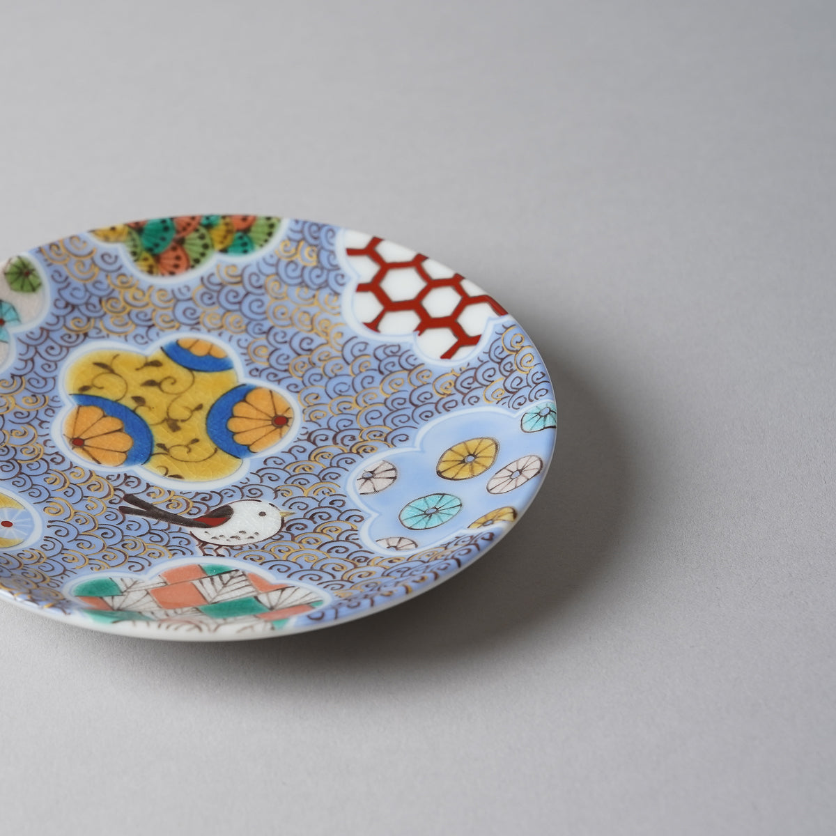 九谷焼 Kutani Art 小皿 10.5cm [6 Patterns] KitanoTojudo Studio1156