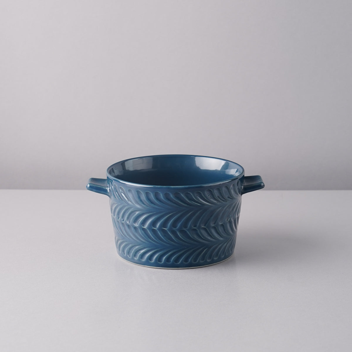 波佐見焼 ローズマリー OVENWARE グラタン皿 14cm [耐熱食器] denim Saikai Studio1156