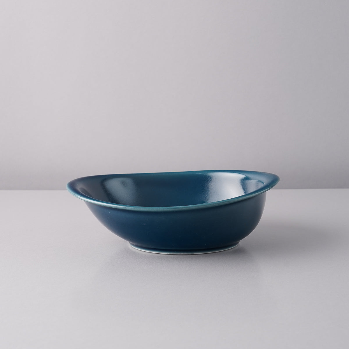 波佐見焼 OVENWARE グラタン皿 オーバル(M) 18cm [耐熱食器] ブルー(BU) Saikai Studio1156