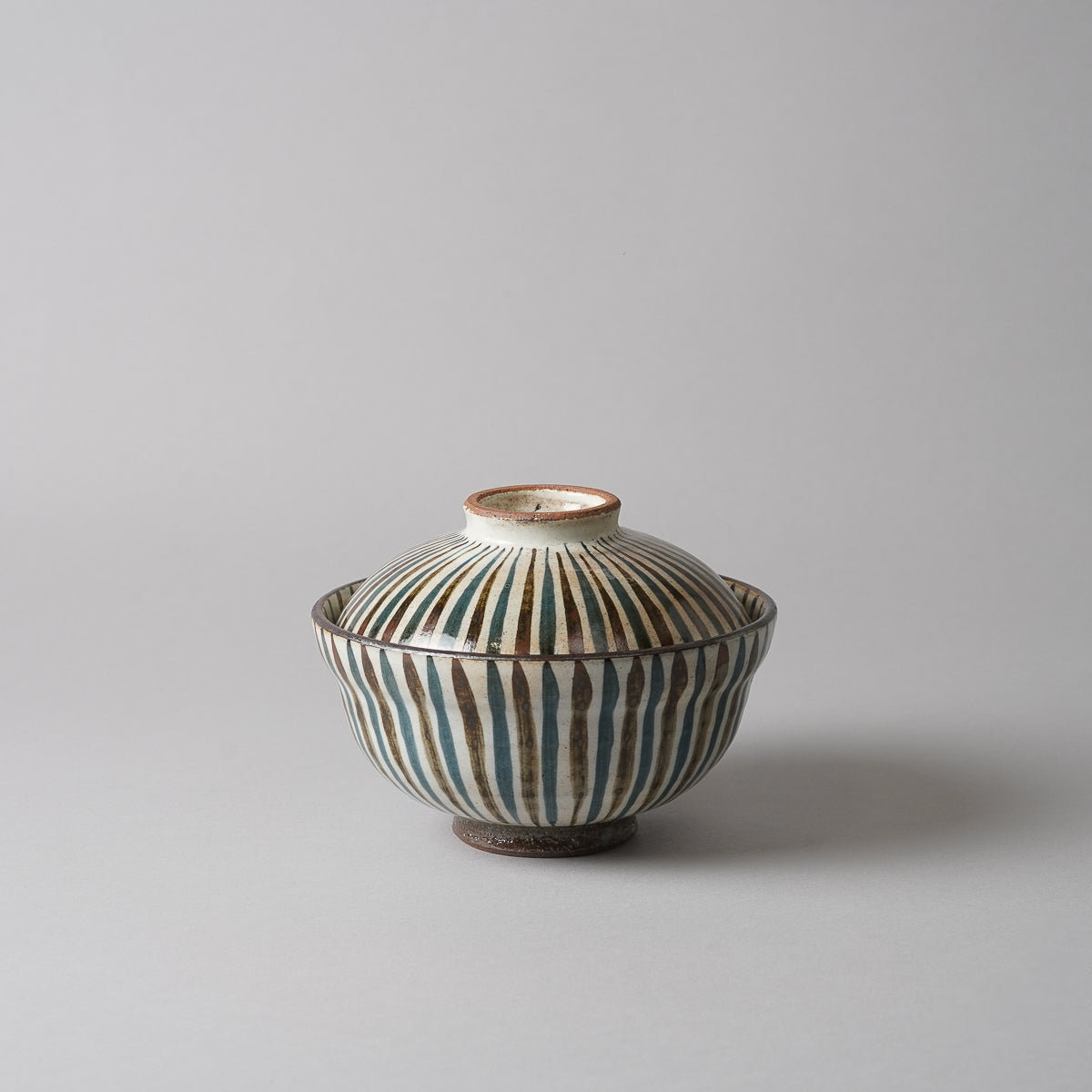 波佐見焼 錆十草 蓋物 13cm [数量限定] Saikai Studio1156