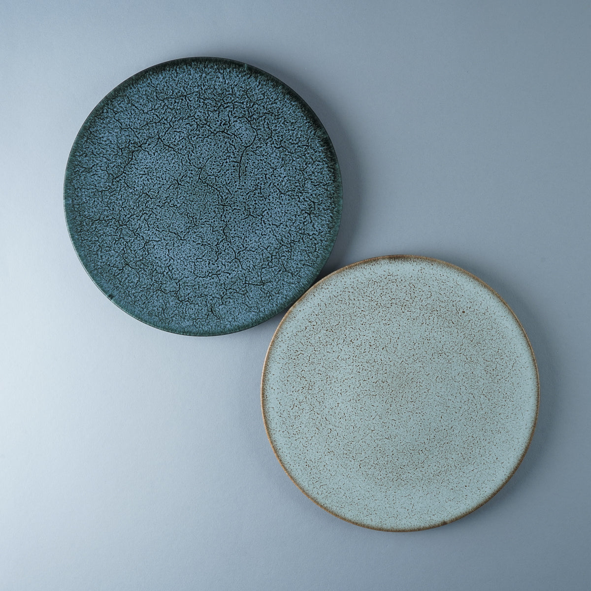 美濃焼 宙(ソラ) プレート 22cm Sakuzan Studio1156