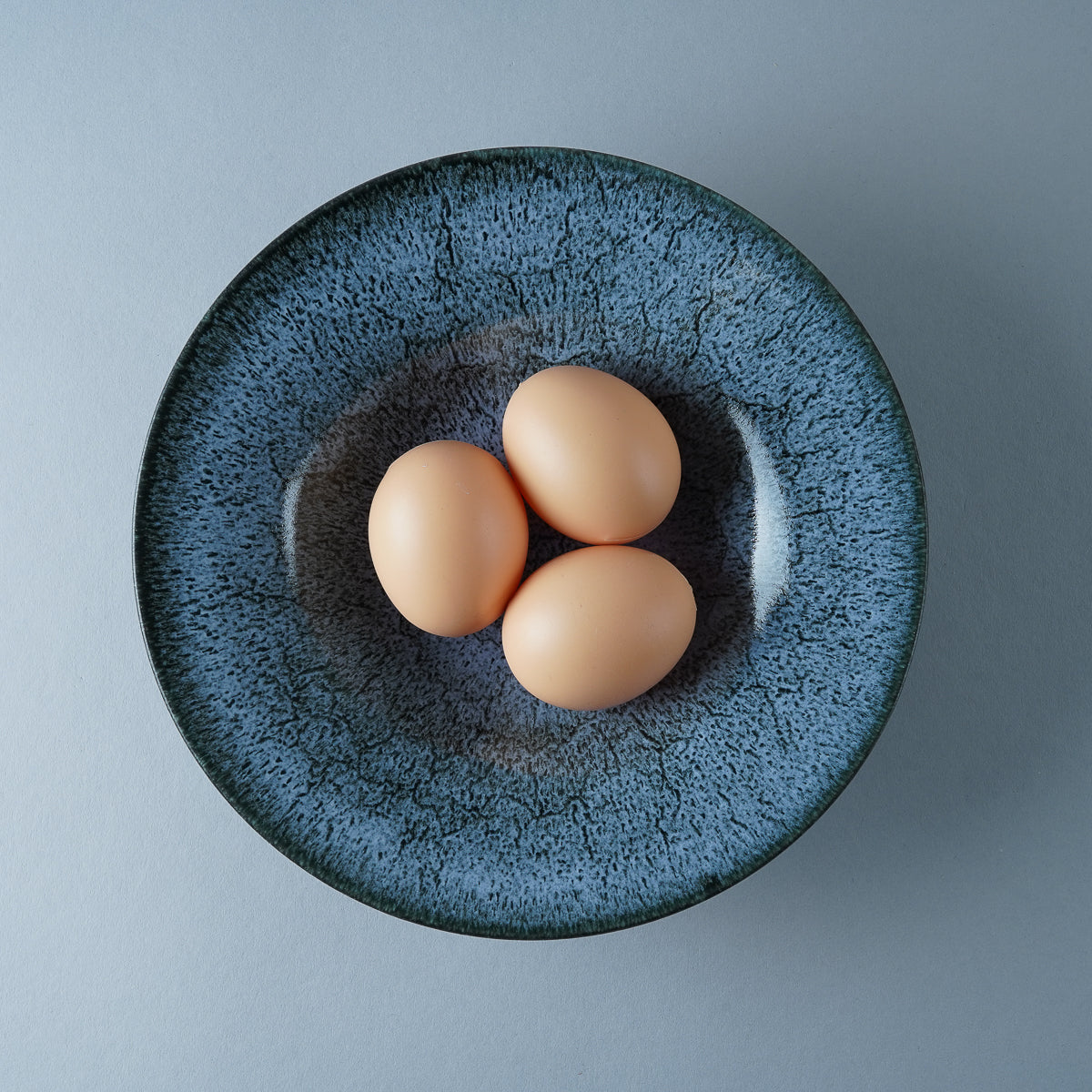 美濃焼 宙(ソラ) ワイドリムクーププレート 21cm Sakuzan Studio1156