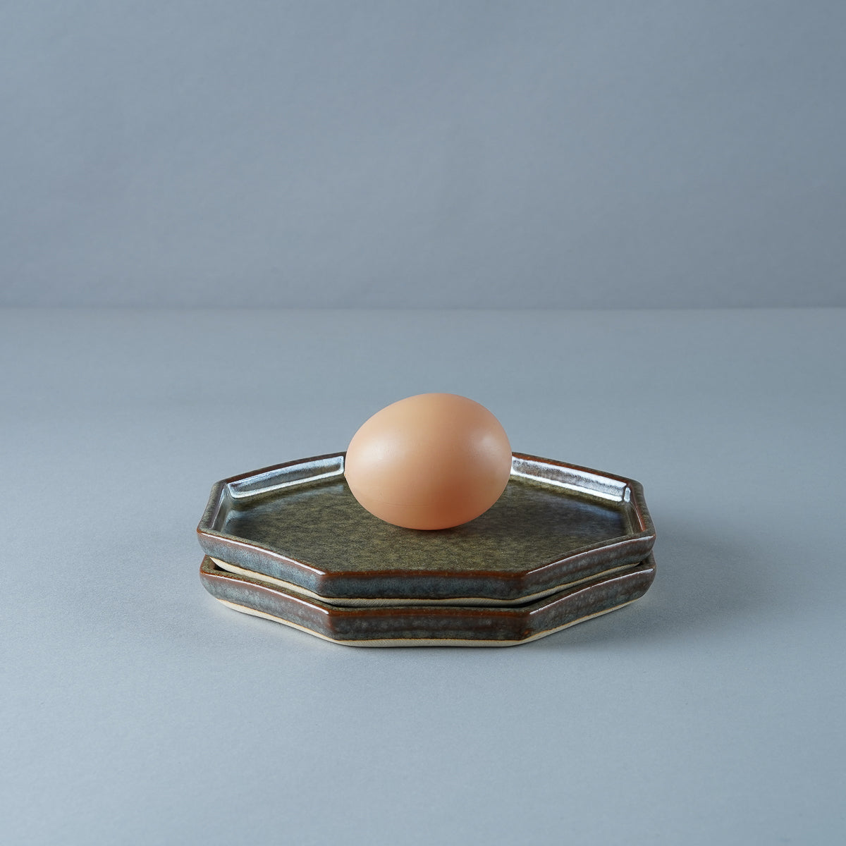 美濃焼 アニス 八角プレート MG 14cm Sakuzan Studio1156