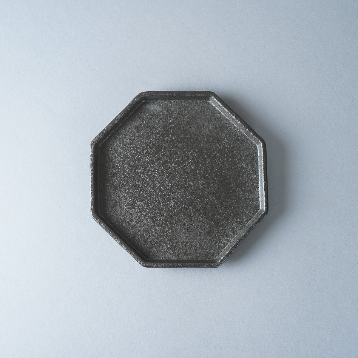 美濃焼 アニス 八角プレート 14cm [陶器ver] BK Sakuzan Studio1156
