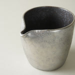 有田焼 晶外銀 一合片口酒器 230ml Touetsu Studio1156