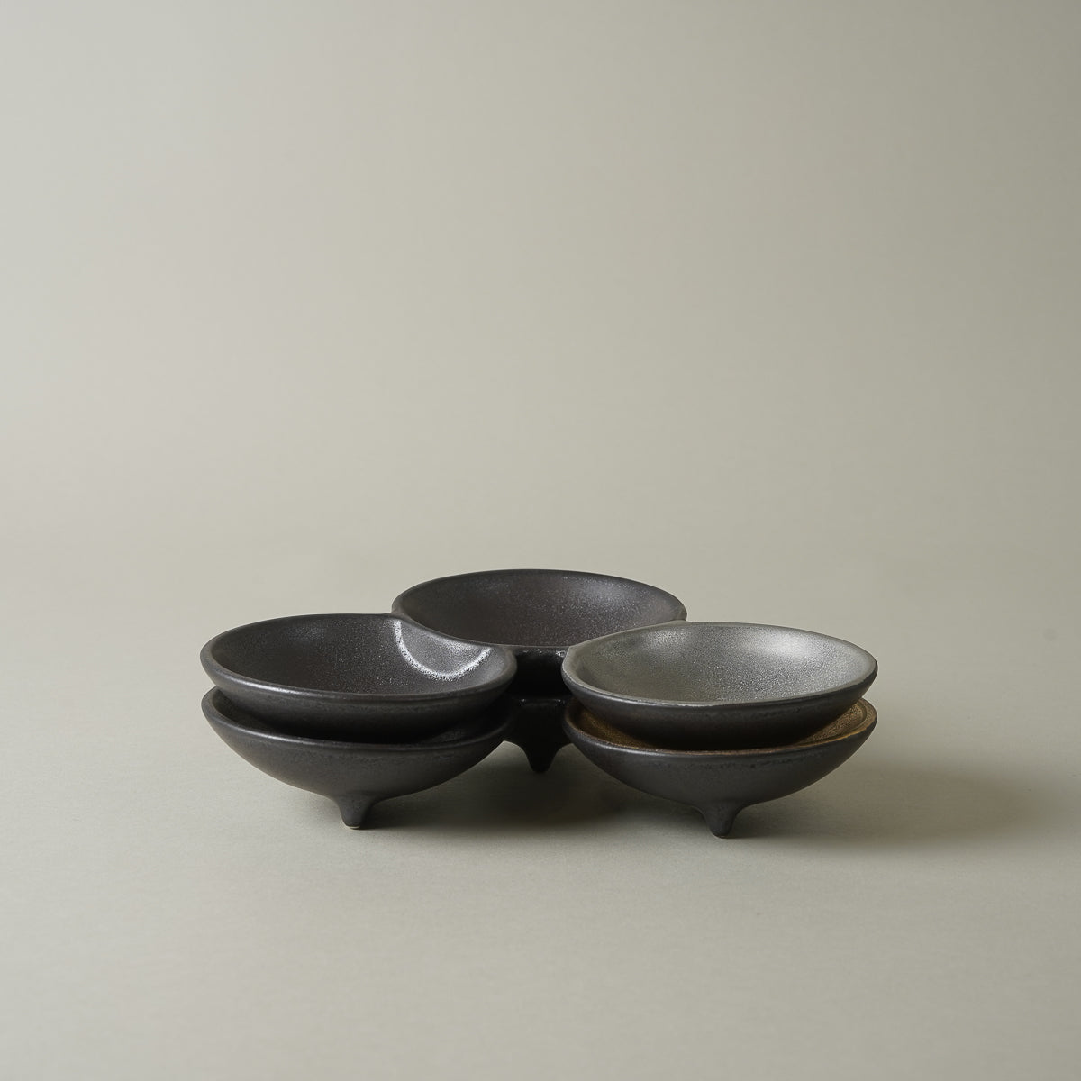 有田焼 三品皿 仕切り皿 17.5cm [2 Colors] Touetsu Studio1156