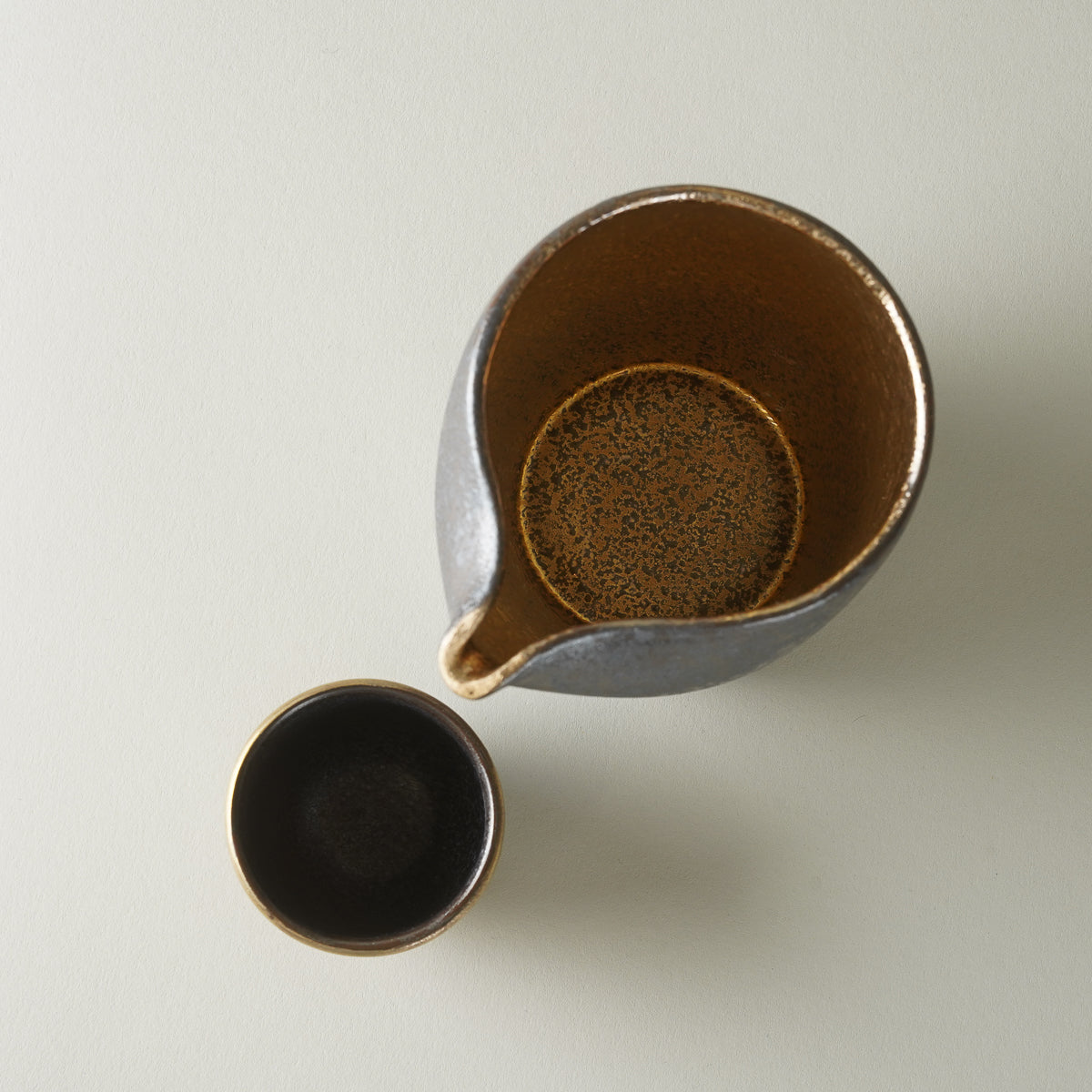 有田焼 晶掛分内金 片口酒器(大) 300ml 陶悦窯 - Studio1156