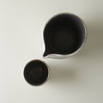 有田焼 晶外銀 一合片口酒器 230ml Touetsu Studio1156