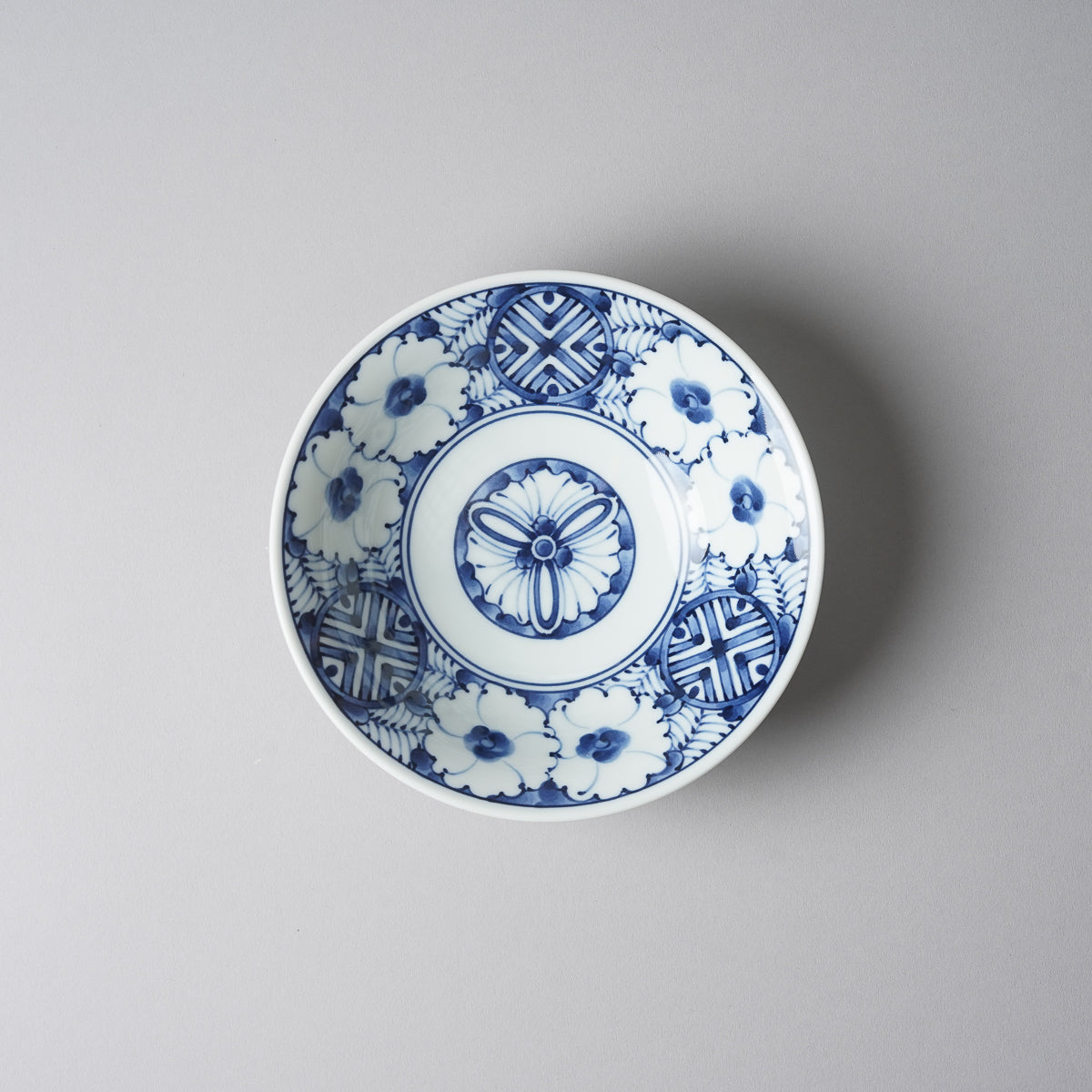 波佐見焼 染付 中鉢 15.5cm [2 Patterns] Takayama Studio1156