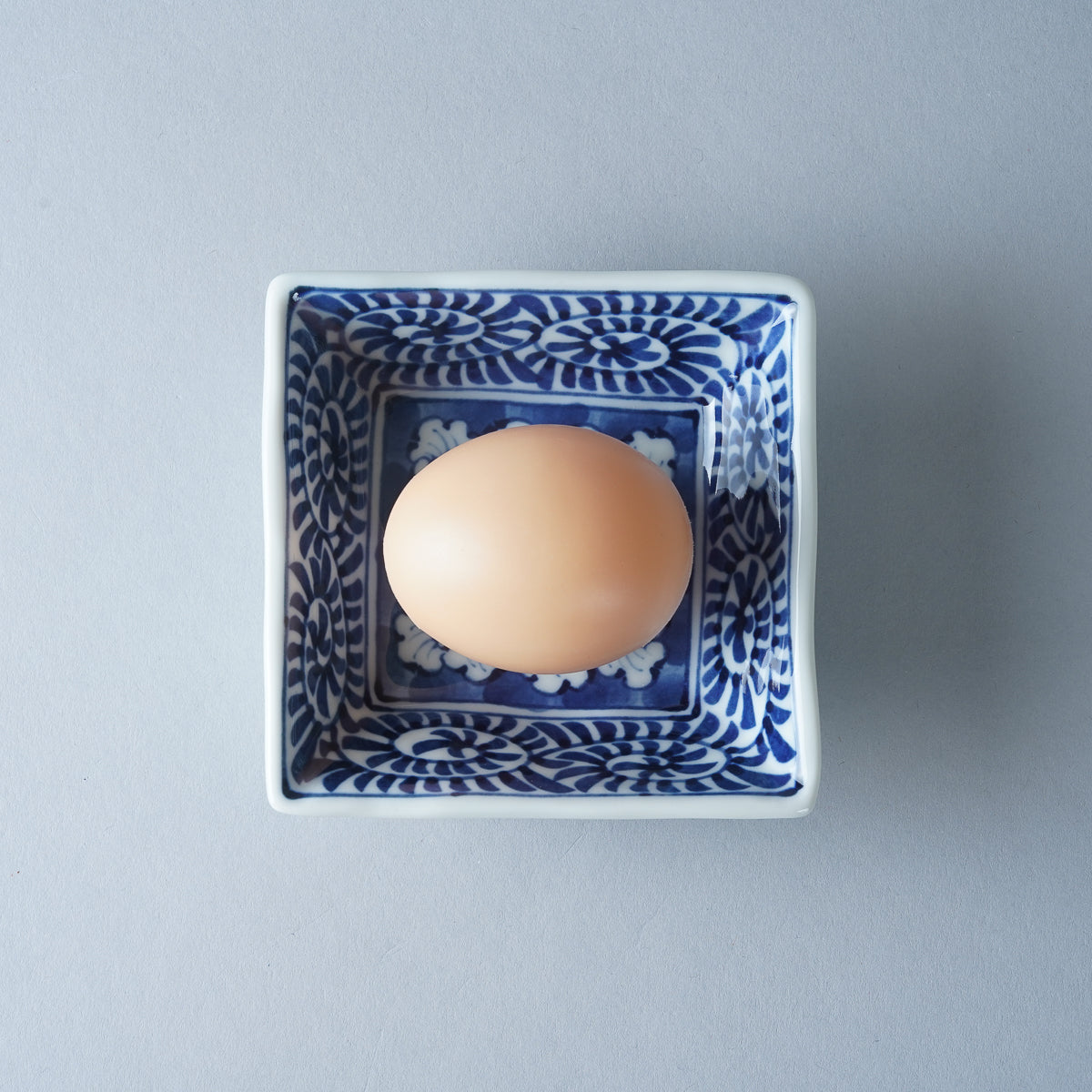波佐見焼 山水唐草寄せ 変型角皿(小) 9.5cm Takayama Studio1156
