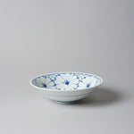 波佐見焼 染付 中鉢 15.5cm [2 Patterns] 輪花紋 Takayama Studio1156