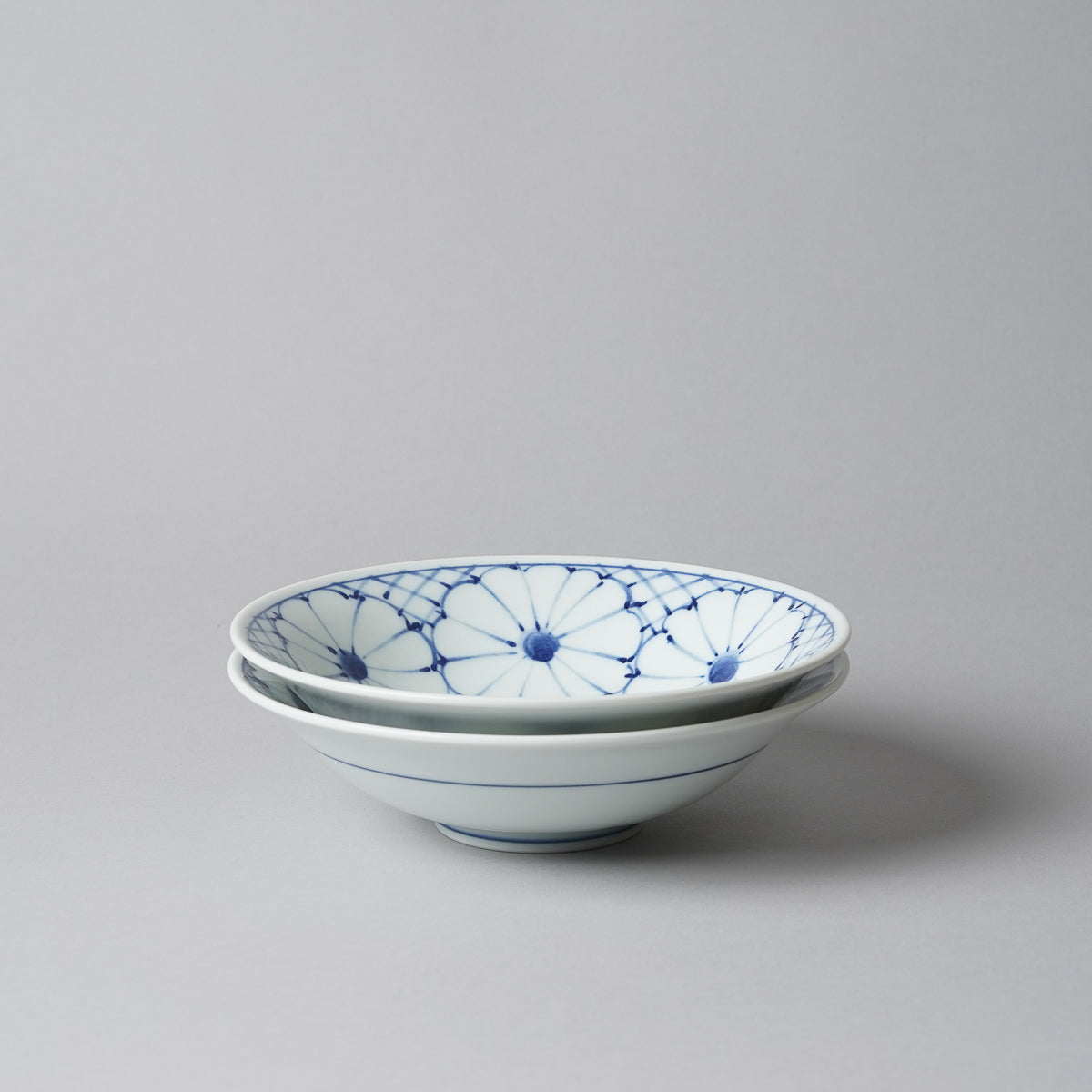 波佐見焼 染付 中鉢 15.5cm [2 Patterns] Takayama Studio1156