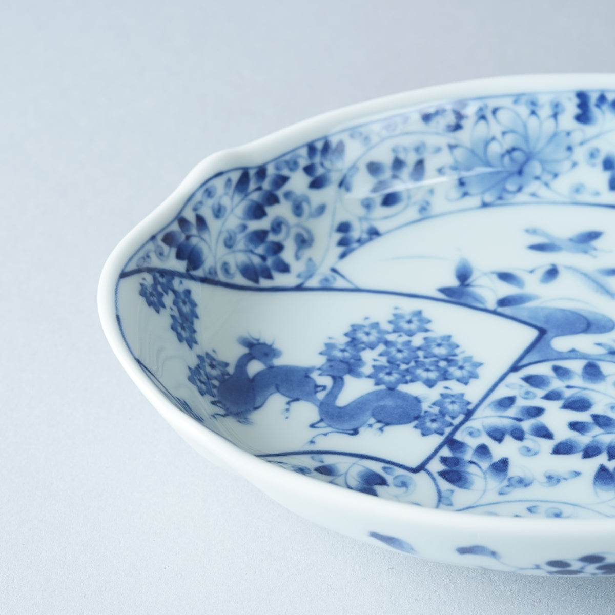 波佐見焼 染付 ナマコ皿 16cm Takayama Studio1156