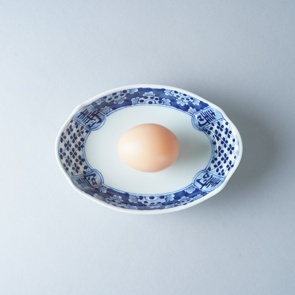 波佐見焼 染付 ナマコ皿 16cm Takayama Studio1156
