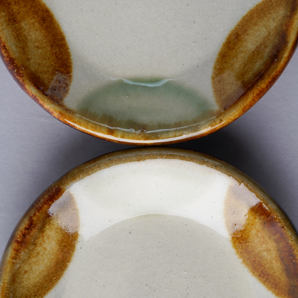 壺屋焼 やちむん ドット 三寸皿 9.5cm Toushin Studio1156