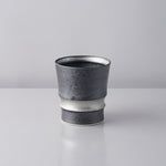波佐見焼 ワビカップ ループ フリーカップ 300ml 銀彩 Wazan Studio1156