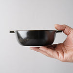 波佐見焼 グラタンボウル 13cm/450ml [耐熱食器] ブラック Wazan Studio1156