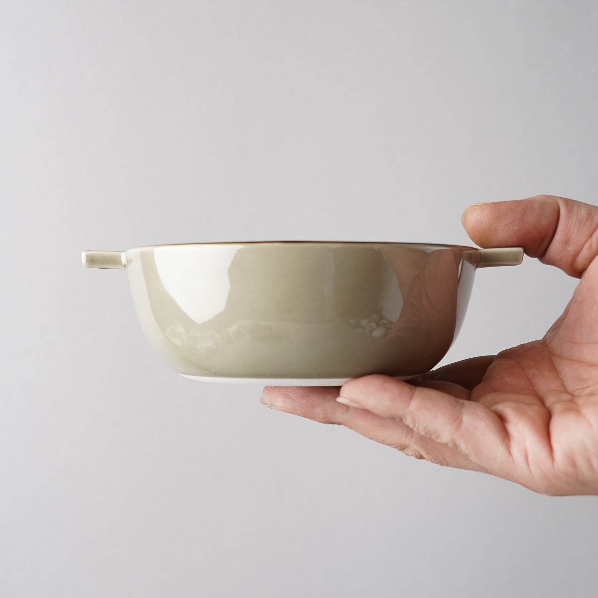 波佐見焼 グラタンボウル 13cm/450ml [耐熱食器] エボニー Wazan Studio1156