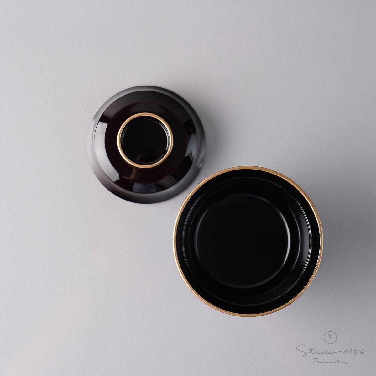 越前漆器 嵐山小吸椀 210ml [食洗機対応] Echizen Studio1156