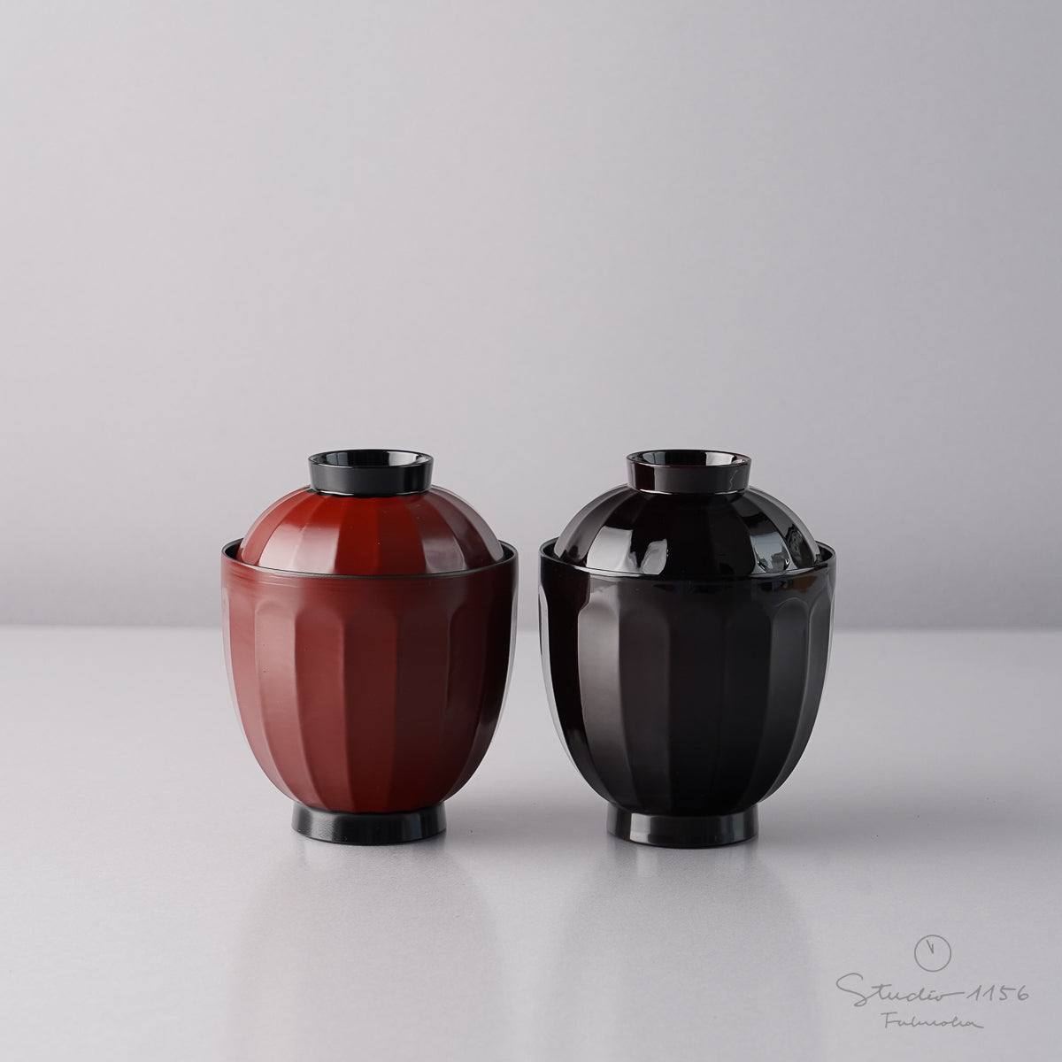 越前漆器 菊型箸洗椀 200ml [食洗機対応] Echizen Studio1156