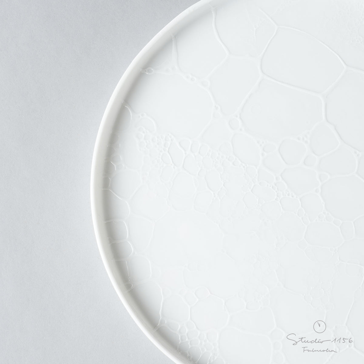 有田焼 フラットプレート w/ Straight-rim 19cm やま平窯の通販