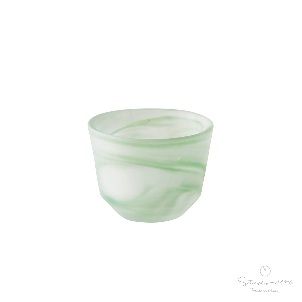 ガラス食器 霜 ぐい呑 60ml BL/PK/GR GR/グリーン Yoshinuma-glass Studio1156