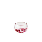 ガラス食器 流彩 丸珍味(豆) 5cm 赤 Yoshinuma-glass Studio1156