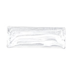 ガラス食器 水墨 長角皿(L) 32cm BK/WH 白 Yoshinuma-glass Studio1156