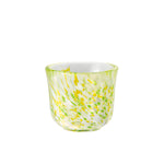 ガラス食器 色彩ぐい呑 斑紋 50ml 1G(グリーン) Yoshinuma-glass Studio1156