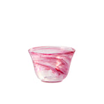ガラス食器 色彩ぐい呑 流水 50ml 2R(レッド) Yoshinuma-glass Studio1156