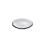 ガラス食器 アイスクイーン プレート 10.5cm [3colors] RB リムブラック Yoshinuma-glass Studio1156