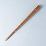 越前漆器 面取先細箸 鉄木 (ウレタン含浸x3) 25cm Yamayo Studio1156
