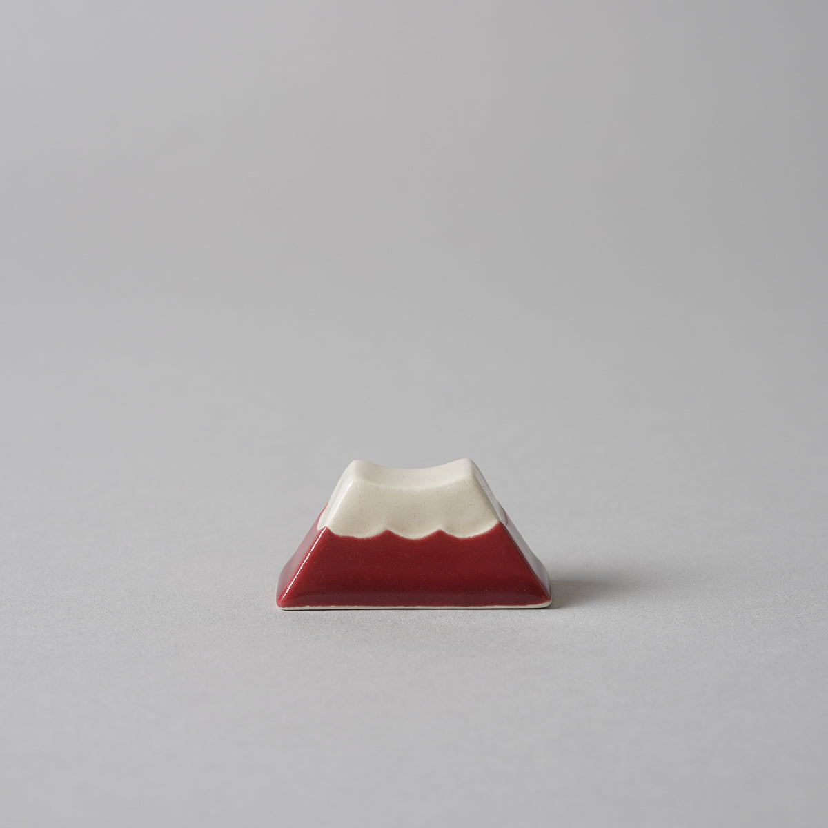 波佐見焼 富士山 箸置き 4cm [2 Colors] 赤 Zuiko Studio1156
