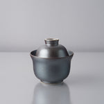 有田焼 小蓋物(ふたもの) 8cm/130ml 鉄釉 Zuiho Studio1156