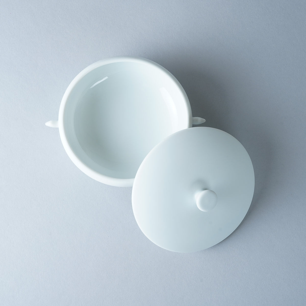 有田焼 白マット スープカップ w/ Lid 10.5cm Zuiho Studio1156