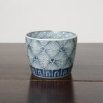 有田焼 染付 草花地文 そば猪口(大) 220ml Riso Studio1156