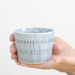 有田焼 染付 暦文 そば猪口(大) 220ml Riso Studio1156