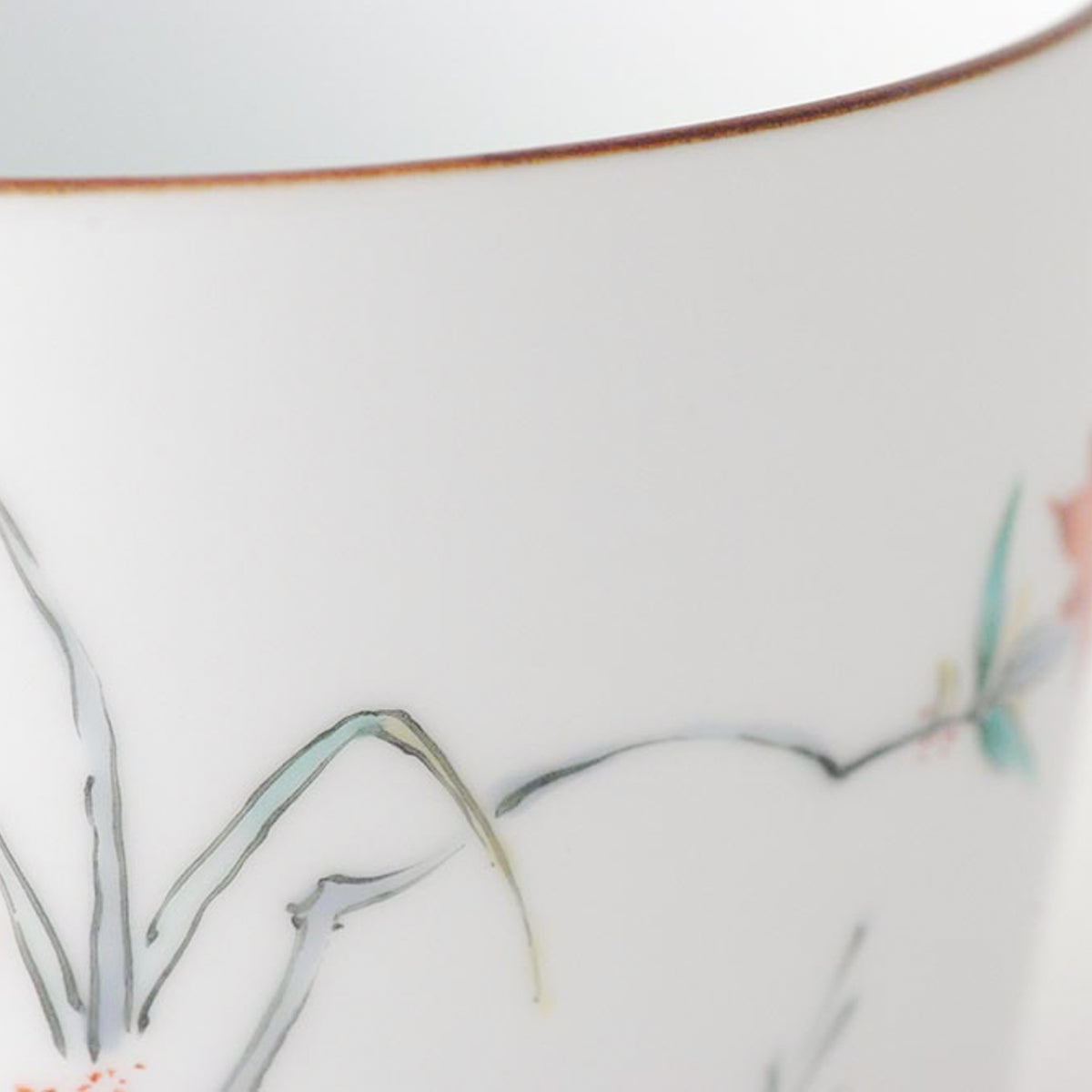 有田焼 色絵 牡丹文 そば猪口(大) 220ml Riso Studio1156