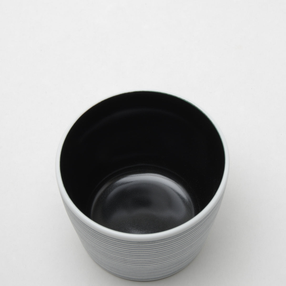有田焼 外黒呉須象嵌そば猪口(大)内黒 220ml Riso Studio1156