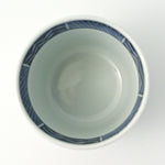 有田焼 染付 市松文 そば猪口(大) 220ml Riso Studio1156