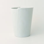 有田焼 白マット曲げ輪徳利 190ml Denpei Studio1156