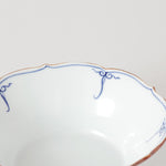 波佐見焼 平鉢 瓔珞紋(染付) 15cm Korin Studio1156