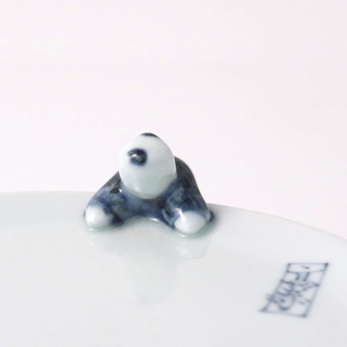 波佐見焼 染付 高山寺三閑人 五々皿 17.5cm Korin Studio1156