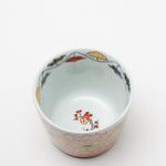 有田焼 色絵 松桜芝垣文 そば猪口(大) 220ml Riso Studio1156