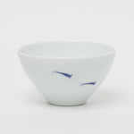 有田焼 メダカ 平仙茶(青/内8匹) 180ml Riso Studio1156