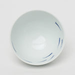 有田焼 メダカ 平仙茶(青/内8匹) 180ml Riso Studio1156