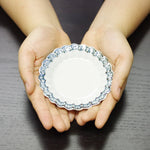 有田焼 渕ハート 菊型小皿 11cm ARITA PORCELAIN LAB Studio1156