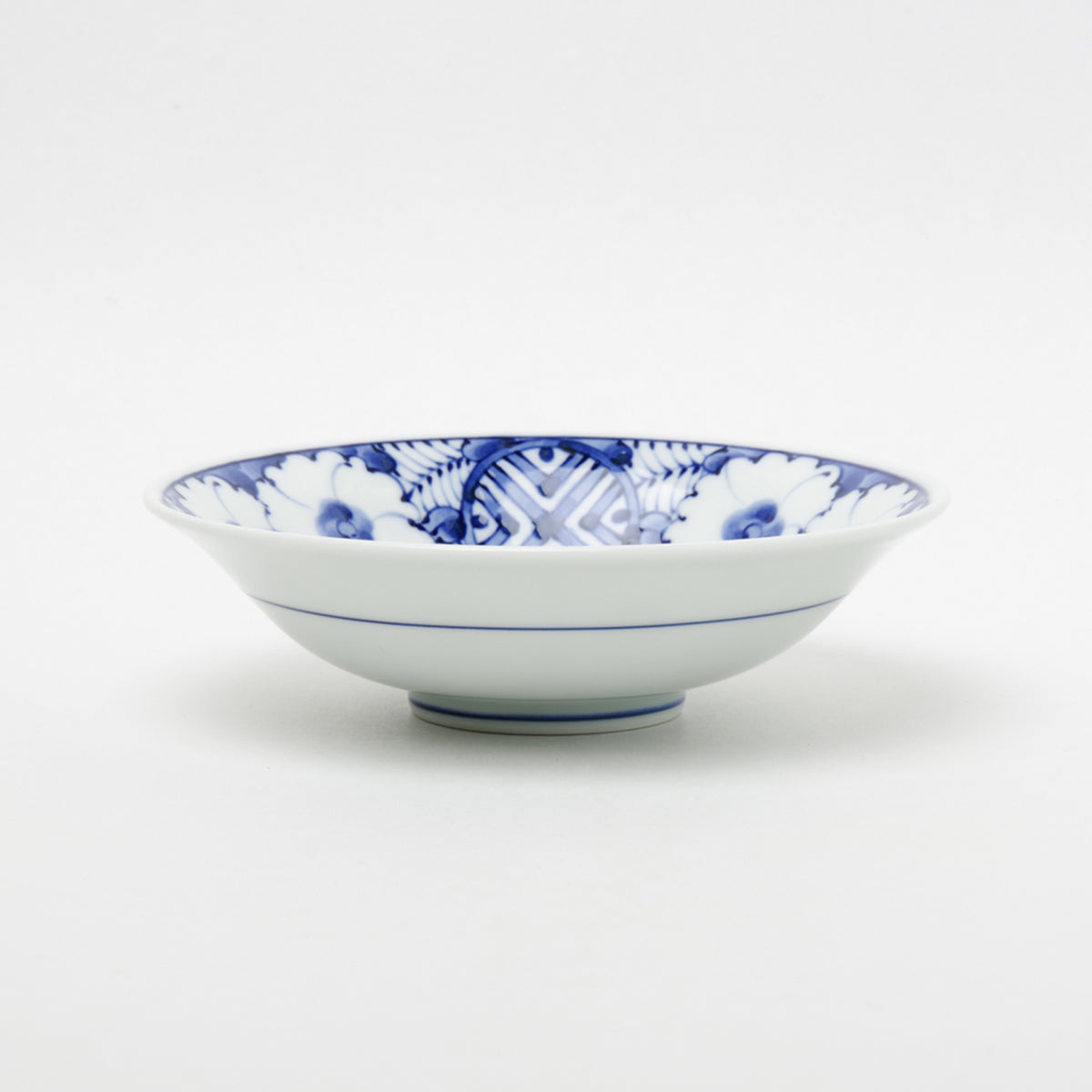 波佐見焼 染付 青黛花紋 中鉢 15.5cm Takayama Studio1156
