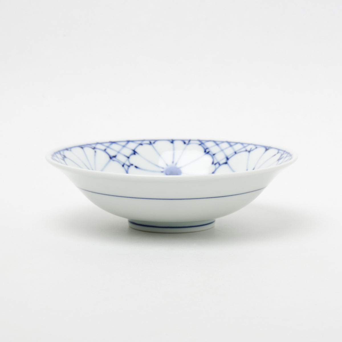 波佐見焼 染付 輪花文 中鉢 15.5cm Takayama Studio1156