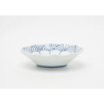 有田焼 菊割青海波 4.5寸深皿 15cm Teizan Studio1156
